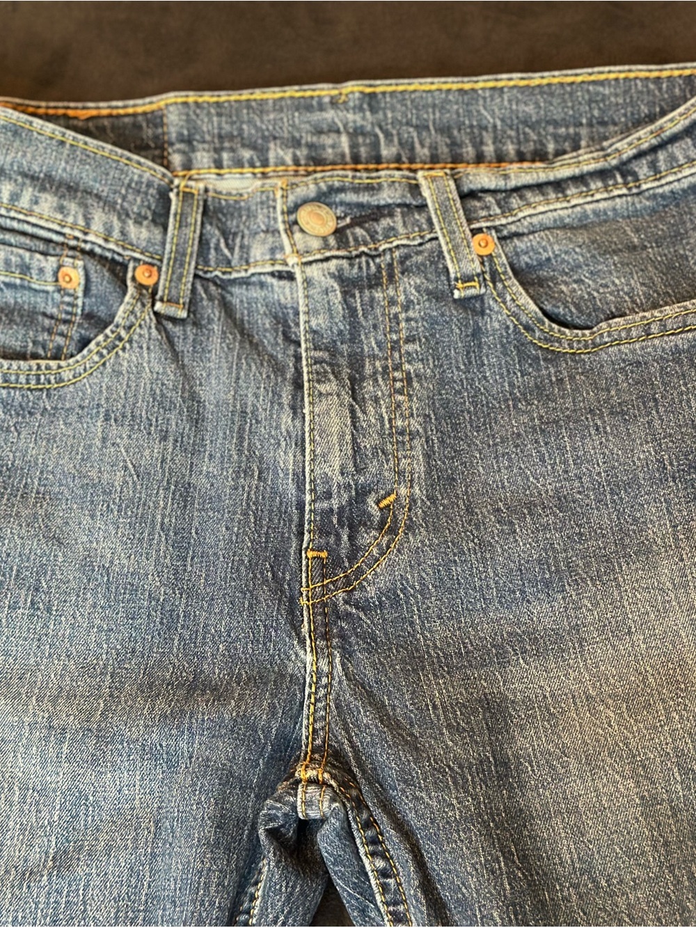 Levi's Men's Relaxed Fit Blue Denim Jeans